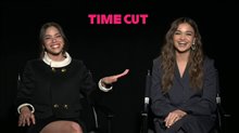 Antonia Gentry and Madison Bailey on filming 'Time Cut' for Netflix - Interview Video