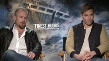 Ben Foster & Chris Pine - The Finest Hours - Interview Video