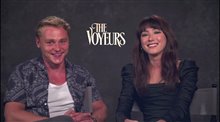 Ben Hardy and Natasha Liu Bordizzo on starring in 'The Voyeurs' - Interview Video