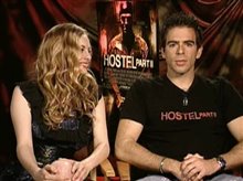 Bijou Phillips & Eli Roth (Hostel Part II) - Interview Video