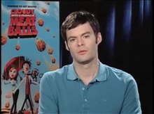 Bill Hader (Cloudy With a Chance of Meatballs) - Interview Video