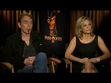 Billy Bob Thorton & Amy Sedaris (Puss in Boots) - Interview Video