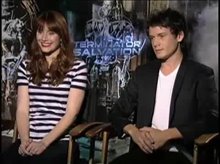 Anton Yelchin & Bryce Dallas Howard (Terminator Salvation) - Interview Video