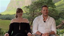 Bryce Dallas Howard & Chris Pratt Interview - Jurassic World: Fallen Kingdom Video