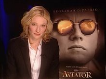 CATE BLANCHETT - THE AVIATOR - Interview Video