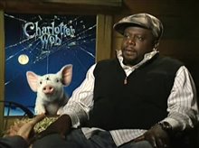 CEDRIC THE ENTERTAINER (CHARLOTTE'S WEB) - Interview Video