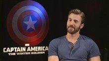 Chris Evans (Captain America: The Winter Soldier) - Interview Video
