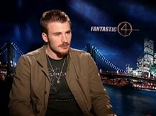 CHRIS EVANS - FANTASTIC FOUR - Interview Video