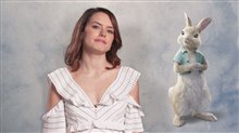 Daisy Ridley Interview - Peter Rabbit Video