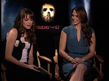 Danielle Panabaker & Amanda Righetti (Friday the 13th) - Interview Video