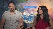 Demi Lovato & Joe Manganiello Interview - Smurfs: The Lost Village Video