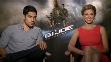 D.J. Cotrona & Adrianne Palicki (G.I. Joe: Retaliation) - Interview Video