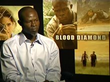 DJIMON HOUNSOU (BLOOD DIAMOND) - Interview Video