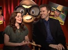 DREW BARRYMORE & WILL FERRELL (CURIOUS GEORGE) - Interview Video