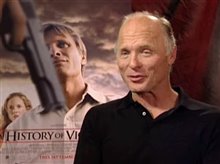 ED HARRIS - A HISTORY OF VIOLENCE - Interview Video