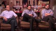 Ed Helms, Bradley Cooper & Zach Galifianakis (The Hangover Part III) - Interview Video
