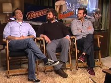 Ed Helms, Zach Galifianakis & Bradley Cooper (The Hangover) - Interview Video