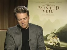 EDWARD NORTON (THE PAINTED VEIL) - Interview Video