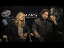 Elisabeth Harnois and Dan Fogler (Mars Needs Moms) - Interview Video