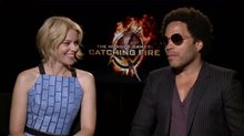 Elizabeth Banks & Lenny Kravitz (The Hunger Games: Catching Fire) - Interview Video