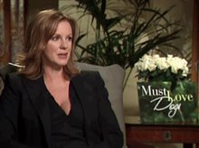 ELIZABETH PERKINS - MUST LOVE DOGS - Interview Video
