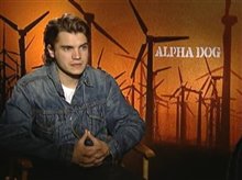 EMILE HIRSCH (ALPHA DOG) - Interview Video