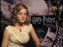 Emma Watson (Harry Potter and the Prisoner of Azkaban) - Interview Video
