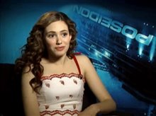 EMMY ROSSUM (POSEIDON) - Interview Video
