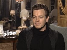 EWAN MACGREGOR (MISS POTTER) - Interview Video