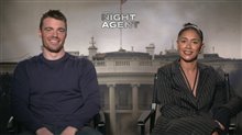 Gabriel Basso and Luciane Buchanan star in Netflix spy series 'The Night Agent' - Interview Video