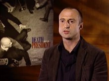 GABRIEL RANGE (DEATH OF A PRESIDENT) - Interview Video