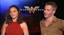Gal Gadot & Chris Pine Interview - Wonder Woman Video