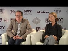 Geoffrey Rush & Charlotte Rampling (The Eye of the Storm) - Interview Video