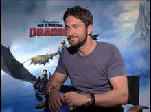 Gerard Butler (How to Train Your Dragon) - Interview Video
