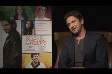 Gerard Butler (Playing for Keeps) - Interview Video