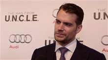 Exclusive: Henry Cavill - The Man from U.N.C.L.E. Red Carpet Video