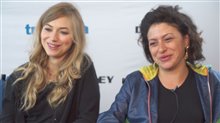 Imogen Poots & Alia Shawkat - Green Room - Interview Video
