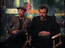 Jackie Earle Haley & Jeffrey Dean Morgan (Watchmen) - Interview Video