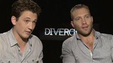 Jai Courtney & Miles Teller (Divergent) - Interview Video