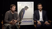Jake Gyllenhaal & Jeff Bauman Interview - Stronger Video