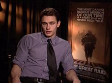 JAMES FRANCO - THE GREAT RAID - Interview Video