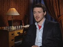 James McAvoy (Atonement) - Interview Video