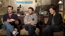 Jason Bateman, Jason Sudeikis & Charlie Day (Horrible Bosses 2) - Interview Video