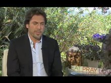 Javier Bardem (Eat Pray Love) - Interview Video