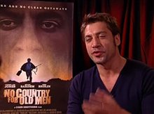 Javier Bardem (No Country For Old Men) - Interview Video