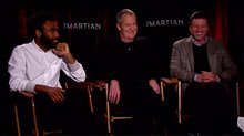 Jeff Daniels, Sean Bean & Donald Glover - The Martian - Interview Video