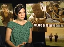 JENNIFER CONNELLY (BLOOD DIAMOND) - Interview Video