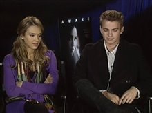 Jessica Alba & Hayden Christensen (Awake) - Interview Video