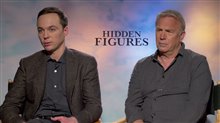 Jim Parsons & Kevin Costner Interview - Hidden Figures Video