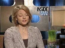 JODIE FOSTER (INSIDE MAN) - Interview Video